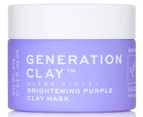 Generation Clay Ultra Violet Brightening Purple Clay Mask with Brush 60g