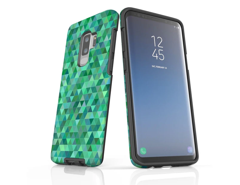 For Samsung Galaxy S9+ Plus Case Tough Slim Unique Protective Cover Teal