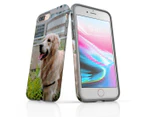 For iPhone 8 Plus Case, Protective Back Cover, Goldern Retriever