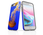 For iPhone 8 Plus Case, Protective Back Cover, Jellyfish Duo