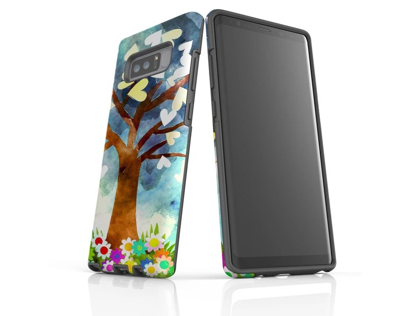 For Samsung Galaxy Note 8 Case Tough Slim Protective Cover Tree of Love