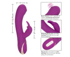 Jack Rabbit Signature Silicone Thumping Rabbit Vibrator - Purple