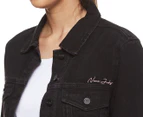 Nana Judy Women's For The Love Denim Jacket - Black