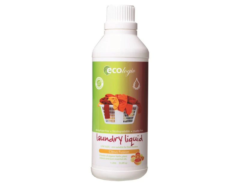 Natural Laundry Liquid - Citrus Fusion 1L