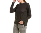 Iro Women's  Helfty Linen T-Shirt - Black