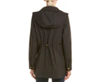 Cole Haan Women's  Packable Rain Jacket - Black