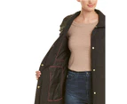 Cole Haan Women's  Packable Rain Jacket - Black