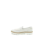 Hogan Women's Moccassin In White Women Shoes Moccassin