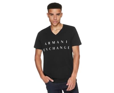 #Armani Exchange Men's V-Neck Tee