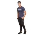Reebok Men's Training Essentials Big Logo Trackpants / Tracksuit Pants - Black