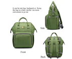 CBE Women's Travel Backpack Waterproof Backpacks-Green