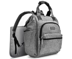 BRH Women's Bag Multi-Function Travel Backpack-Grey