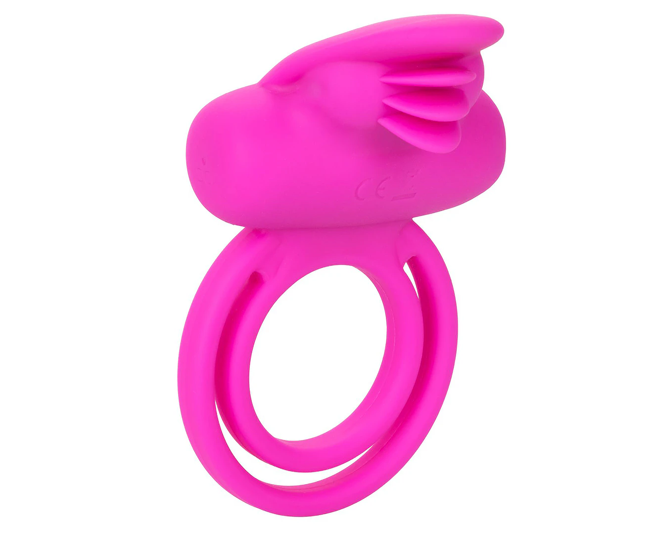 Silicone Rechargeable Dual Clit Flicker - Pink