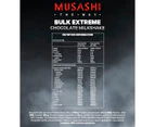 Musashi Bulk Extreme Protein Powder Chocolate Milkshake 2kg