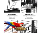 i.Pet Bird Cage Pet Cages Aviary 173CM Large Travel Stand Budgie Parrot Toys