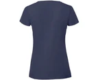 Fruit Of The Loom Womens Ringspun Premium T-Shirt (Ultramarine) - BC3945