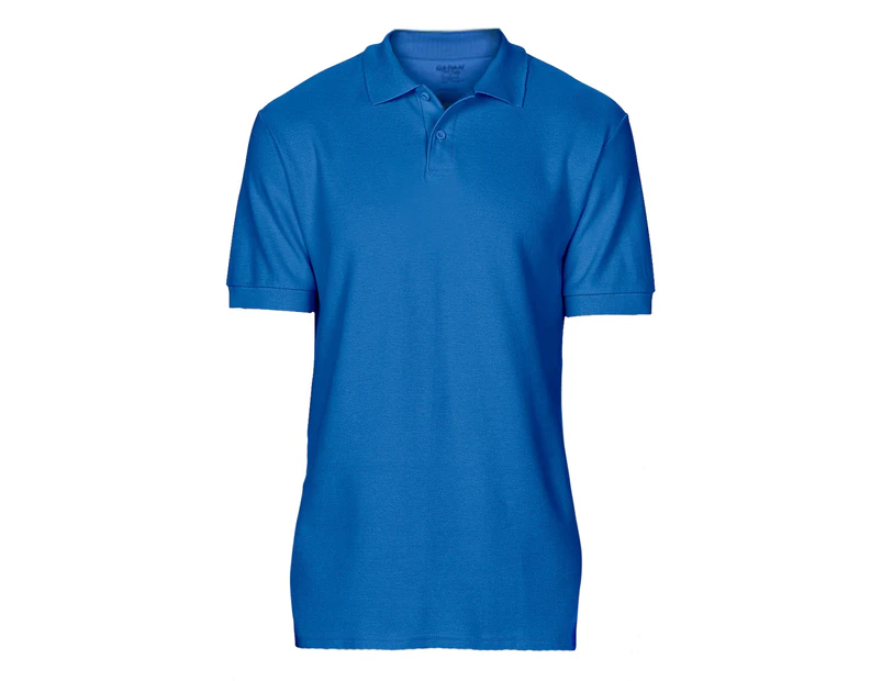 Gildan Softstyle Mens Short Sleeve Double Pique Polo Shirt (Royal) - BC3718