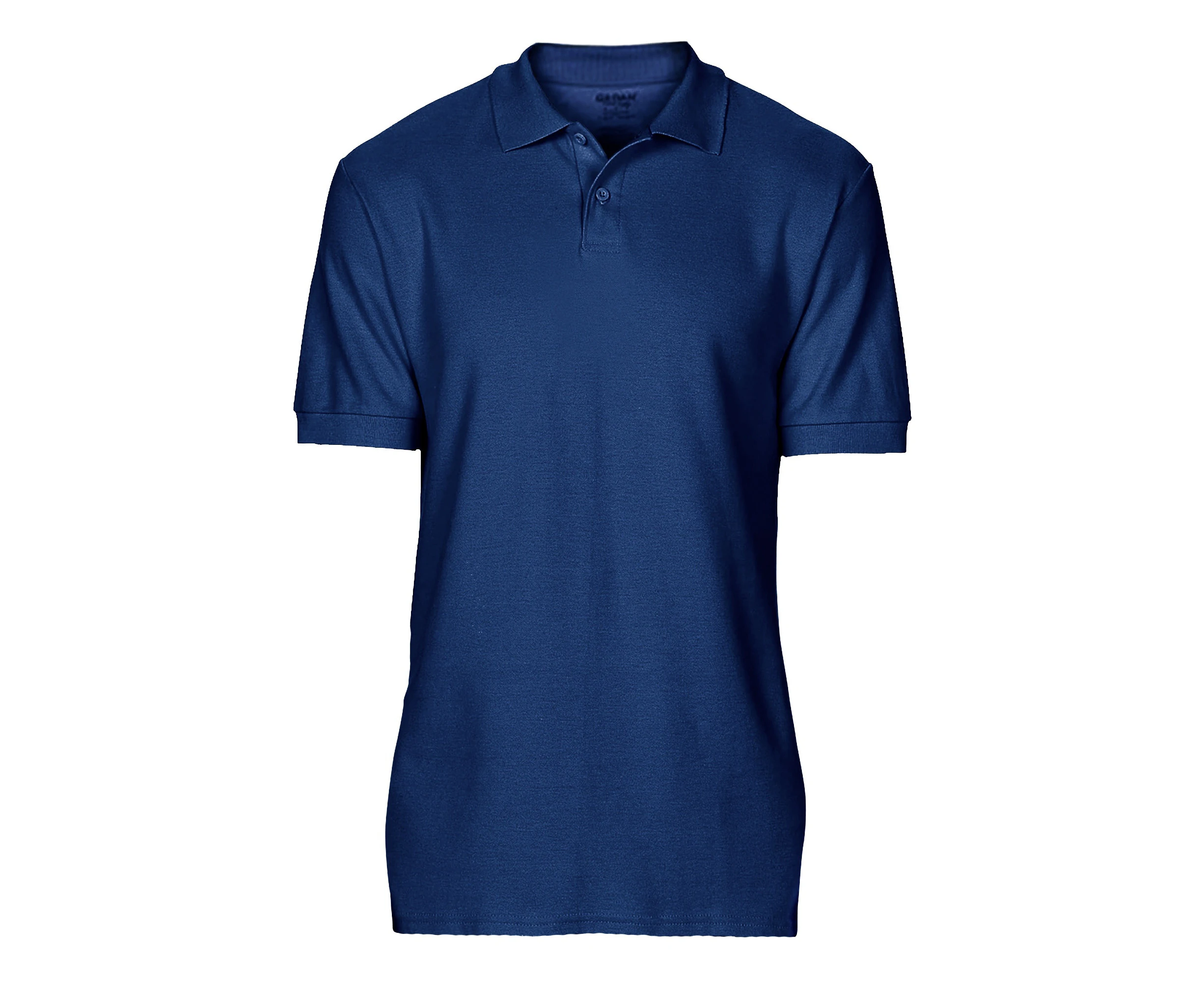 Gildan Softstyle Mens Short Sleeve Double Pique Polo Shirt (Navy) - BC3718