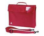 Quadra Junior Book Bag With Strap (Bright Red) - BC754
