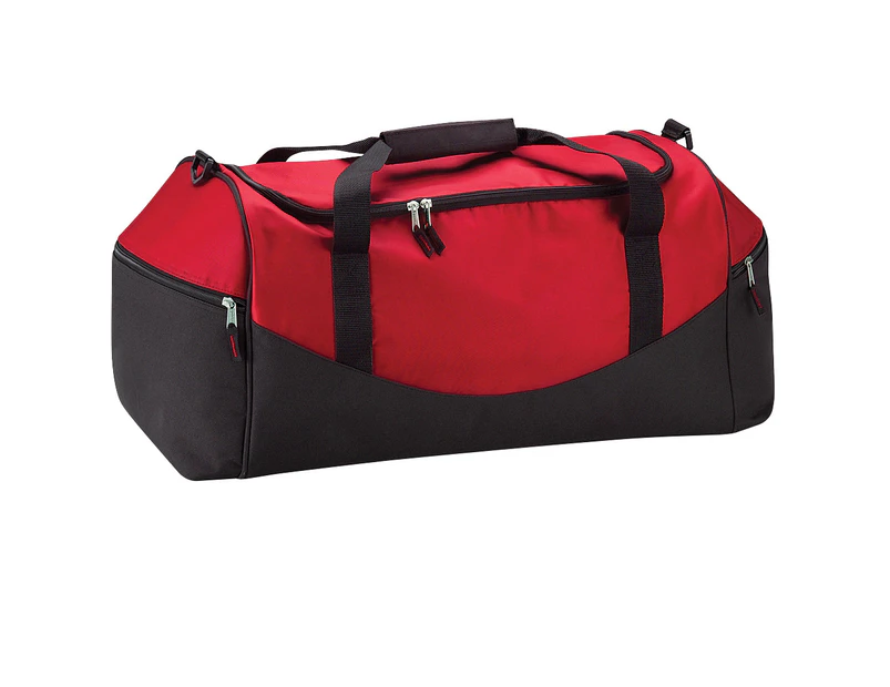 Quadra Teamwear Holdall Duffle Bag (55 Litres) (Classic Red/Black) - BC794