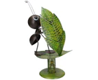 AB Tools Quirky Surfin Ant Wobbler Garden Decor Sculpture Ornament Gift 13x24x35cm