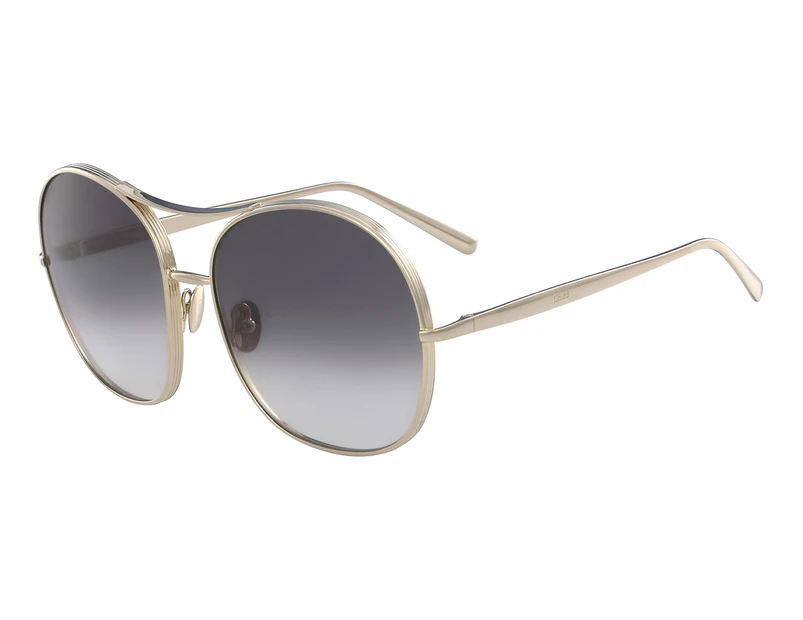 Chloé Women's Nola Sunglasses - Gold/Grey