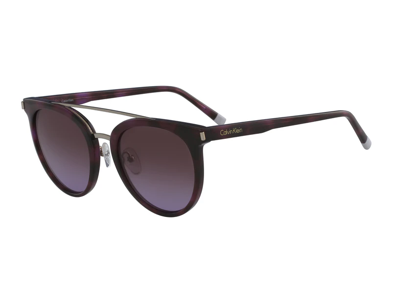 Calvin Klein Women's CK4352 Pilot Sunglasses - Tortoiseshell