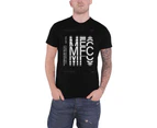 The 1975 T Shirt A Brief Inquiry Mfc Band Logo  Official Mens - Black