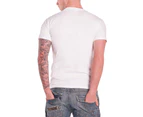 Biffy Clyro T Shirt  Hand Script Band Logo Official Mens - White