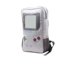 Game Boy Backpack Console Shaped  Official Retro Gamer Nintendo - Grey