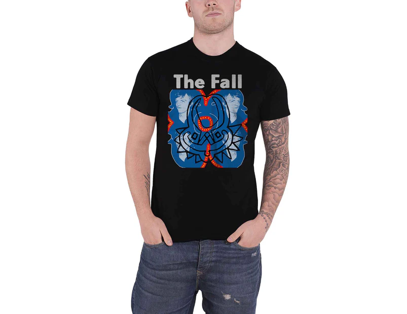 The Fall T Shirt Live Cedar Ballroom Band Logo Mark E. Smith  Official - Black