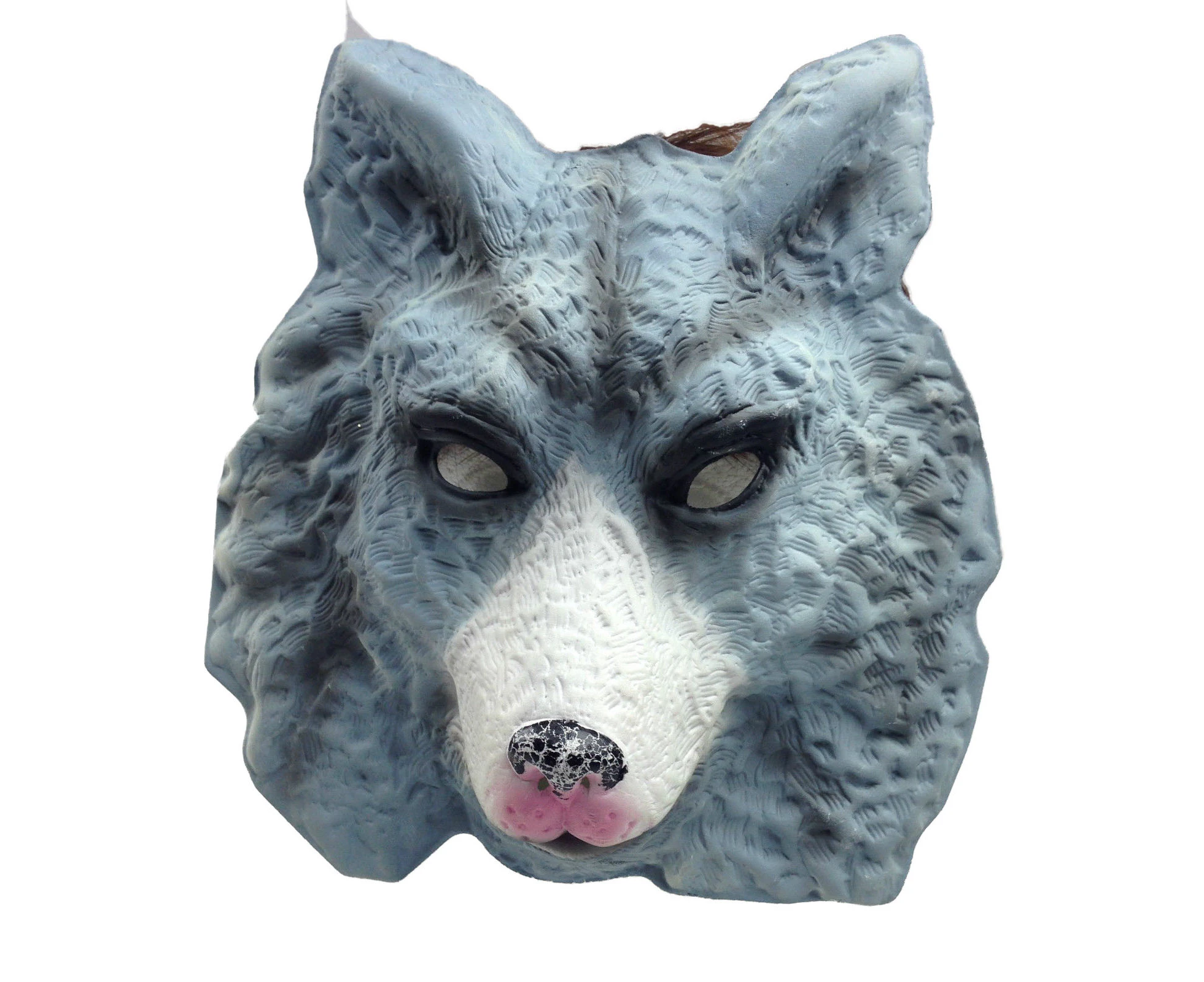 Animal Head Face Mask Halloween Costume Party Prop Novelty Toys Adult Kids - Wolf 2 - Wolf 2