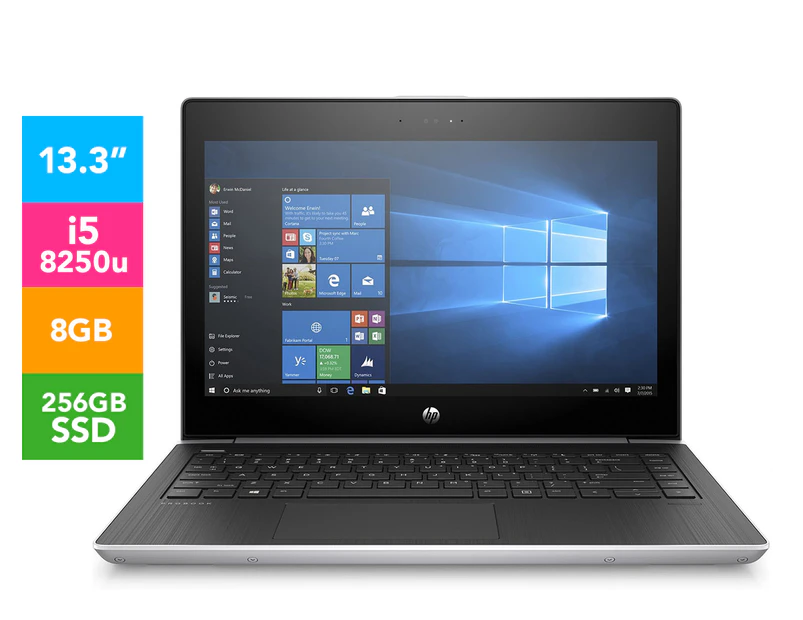 HP 13.3-Inch ProBook 430 G5 256GB Notebook - Black/Silver