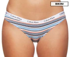 Calvin Klein Women's Carousel Bikini - Baja Stripe/Venetian Blue