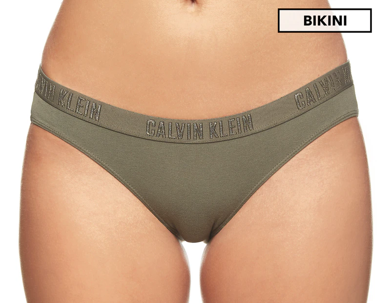 Calvin Klein Women's Cheeky Bikini - Beetle