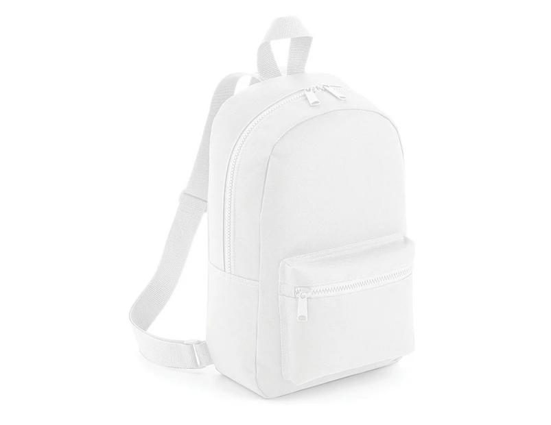 Bagbase Mini Essential Backpack/Rucksack Bag (White) - BC3666