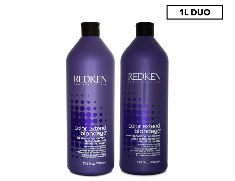 Redken Color Extend Blondage Shampoo & Conditioner Pack 1L