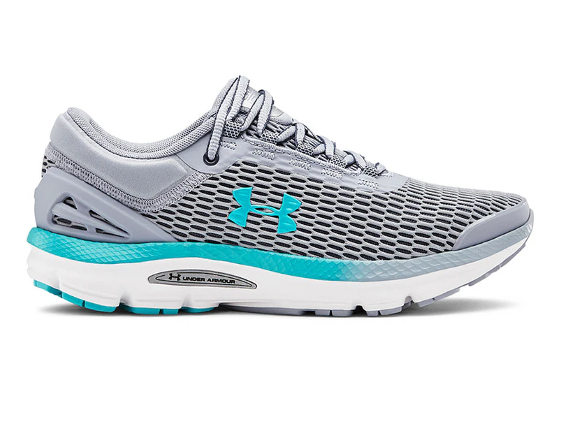 Under Armour Women's Charged Intake 3 Running Shoes - Blue/Grey