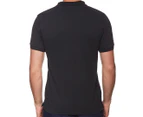 Adidas Men's 3-Stripes Polo Tee / T-Shirt / Tshirt - Black
