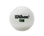 Wilson Tour Premier Grass Court Tennis Balls 4-Pack - White