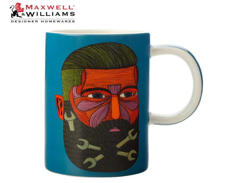Maxwell & Williams 450mL Mulga The Artist Mug - Spanner Man