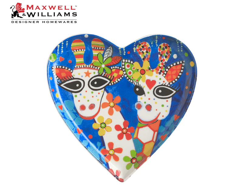 Maxwell & Williams 15.5cm Love Hearts Heart Plate - Mr Gee Family