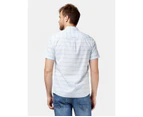 Jeanswest Mens Sanford Short Sleeve Stripe Shirt