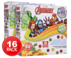 2 x 8pk Avengers Iddy Biddy Fruity Bits 160g