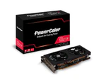 Powercolor AMD Radeon RX 5600 XT 6GB GDDR6 Graphics Card, GPU Upto 1620Mhz, 2 Slots, Dual Fan, DPX 3, HDMI, 1X8 Pin, 450W PSU Requested, 230mm Length