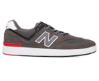 New Balance Men's All Coast 574 Sneakers - Grey/Red