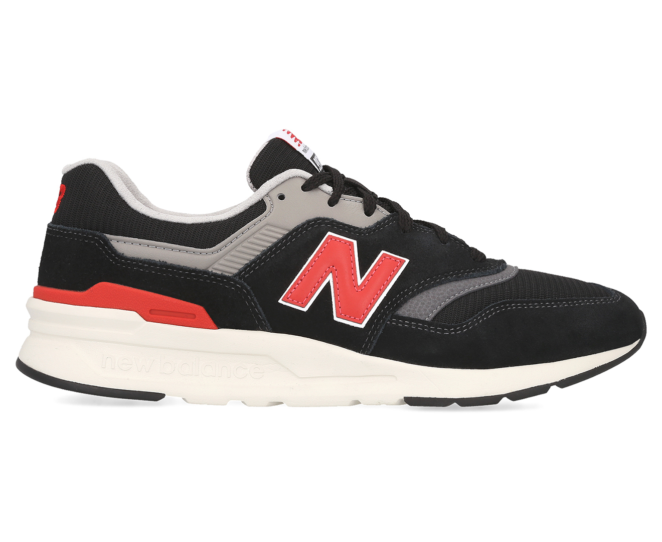 New Balance Men's 997H Sneakers - Black/Red | Catch.com.au