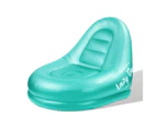 Inflatable Teal Jumbo Chair Summer Pool Float Water Air Lounge Toy Adult Spa Holiday Party Toys/ Water Fun/ Decoration/ Summer Gift