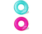 Inflatable Swim Ring Summer Pool Round Float Toy Fun Sports Adult Spa Raft Water Family Outdoor Lounge PINK