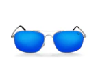 Winstonne Men's Weston Sunglasses - Silver/Blue